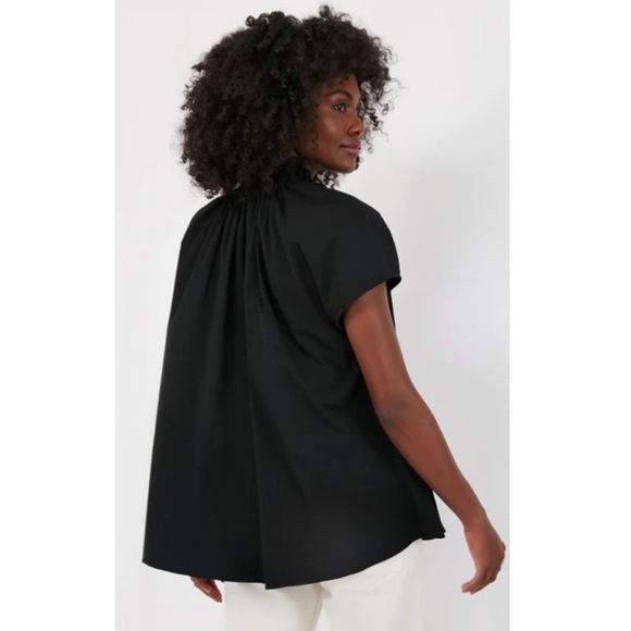 Tuckernuck Pomander Place Black Rae Blouse Size XL - Picture 8 of 11